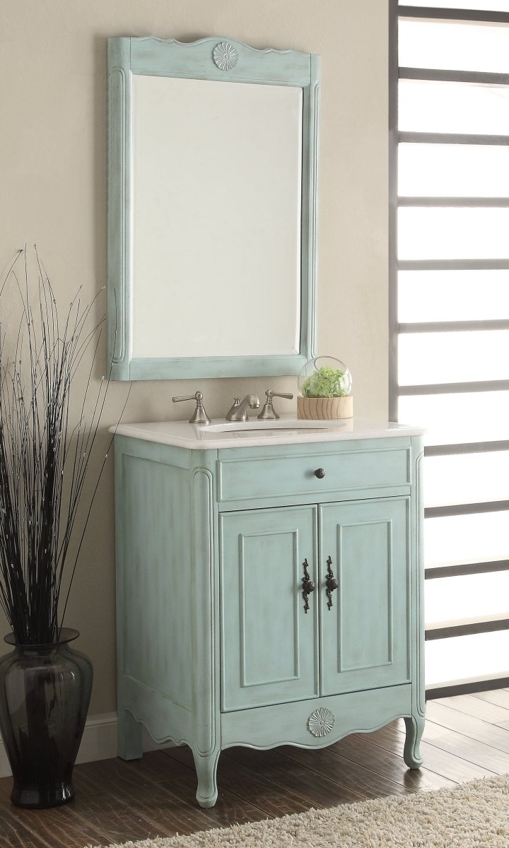 20 Inch Bathroom Vanity - Casual - Bentoncollections