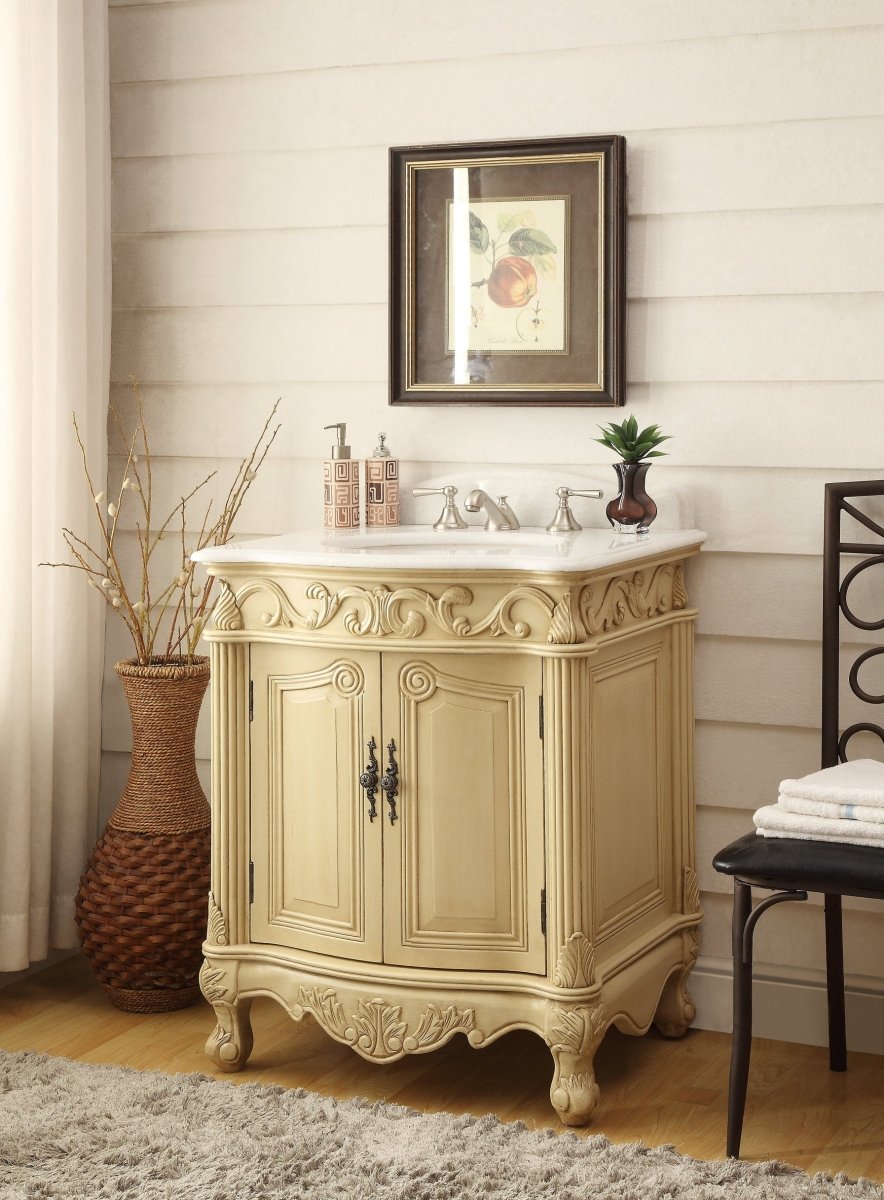 20 Inch Bathroom Vanity - Classic Style - Bentoncollections