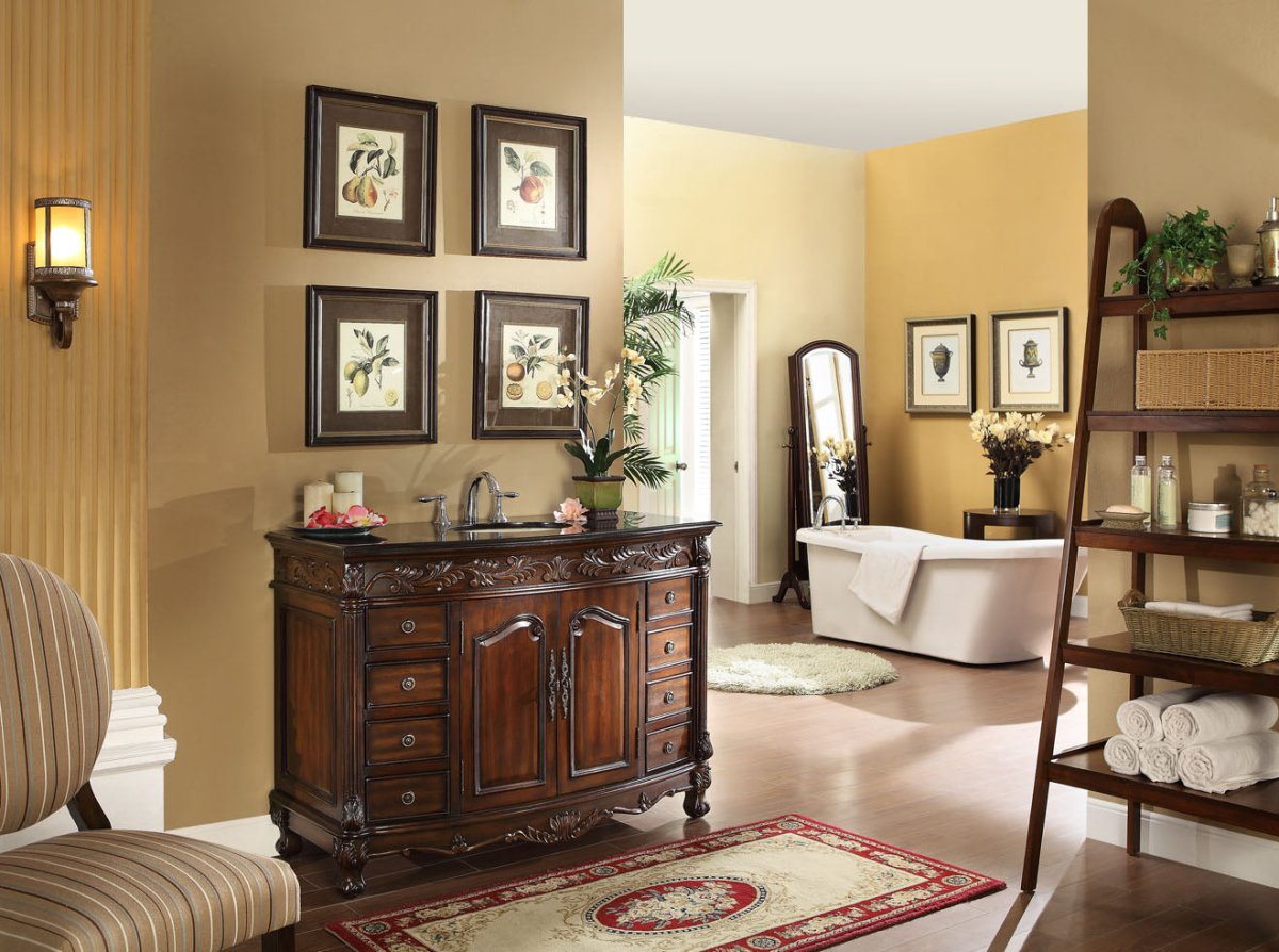 40 Inch Classic Bathroom Vanity - Bentoncollections