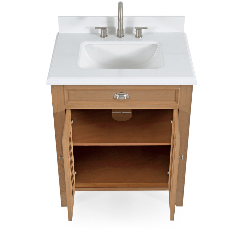 30 Inch Contemporary Style Wood Finish Kalani Bathroom Vanity - Bentoncollections