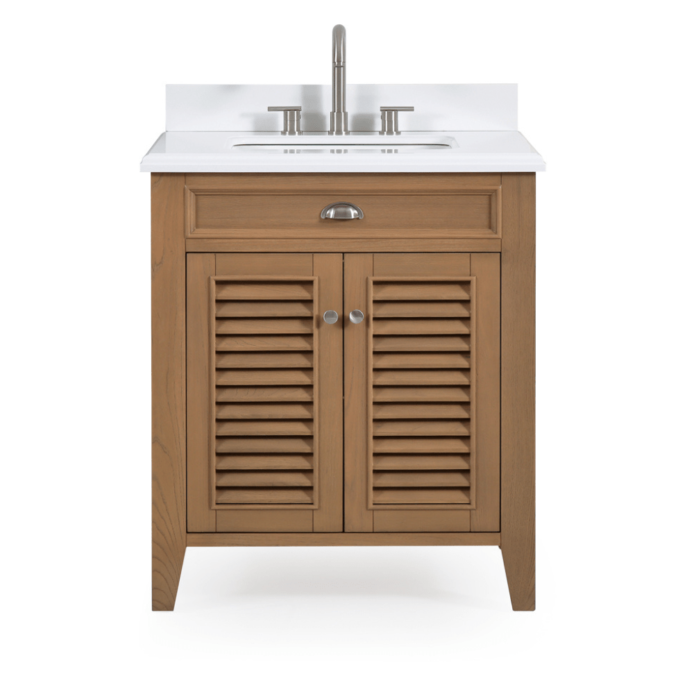 30 Inch Contemporary Style Wood Finish Kalani Bathroom Vanity - Bentoncollections