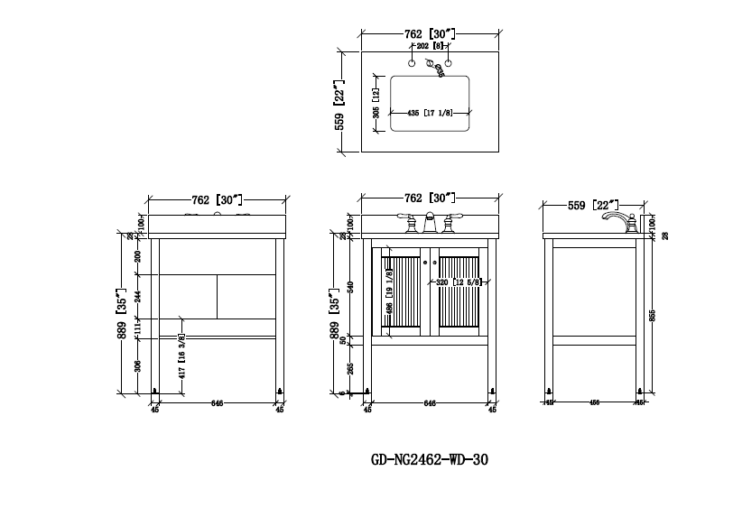 30 Inch Modern Light Oak Sera Single Sink Bathroom Vanity With White Quartz Top