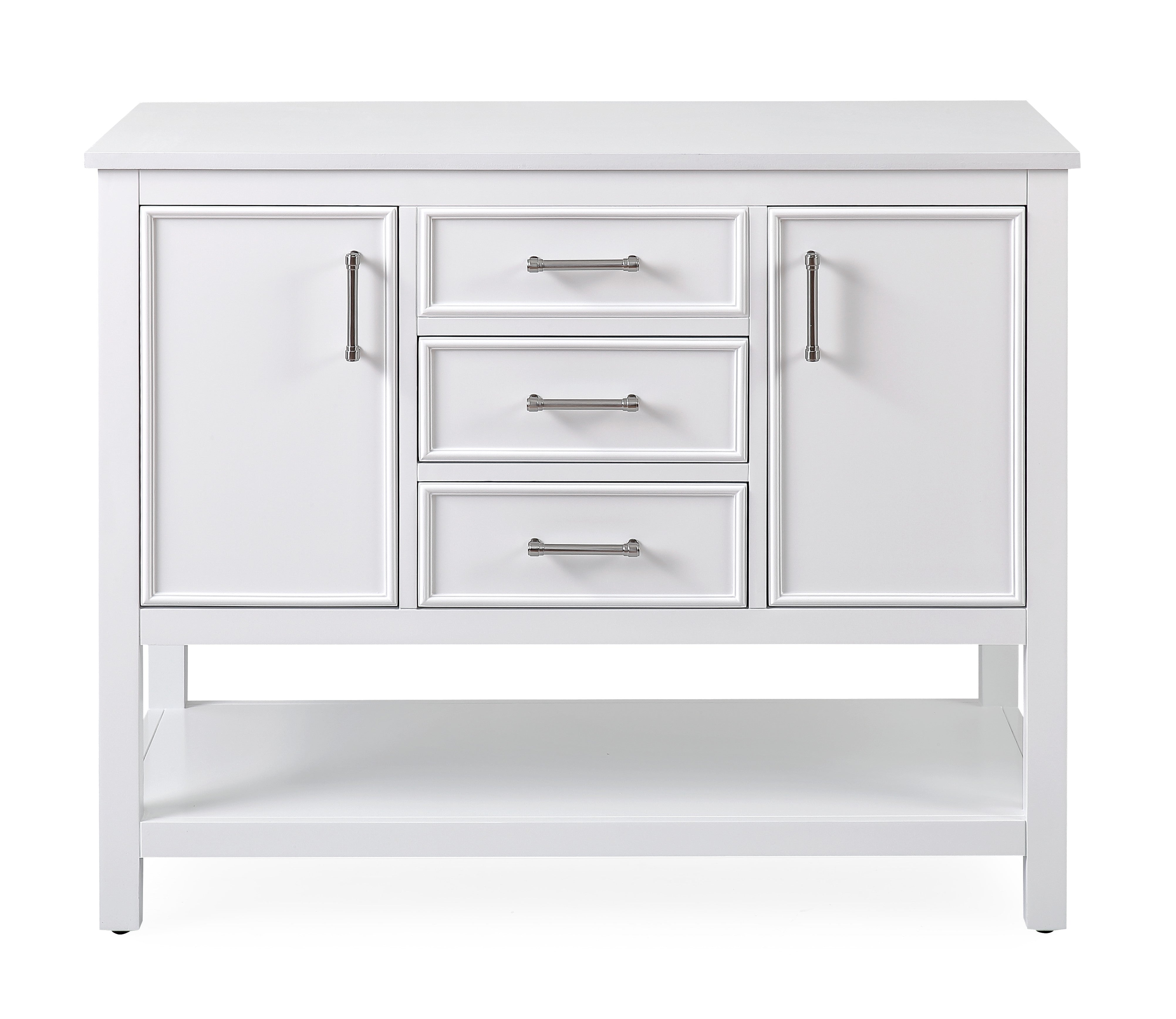 Felton Collection 42" Cabinet Base - White
