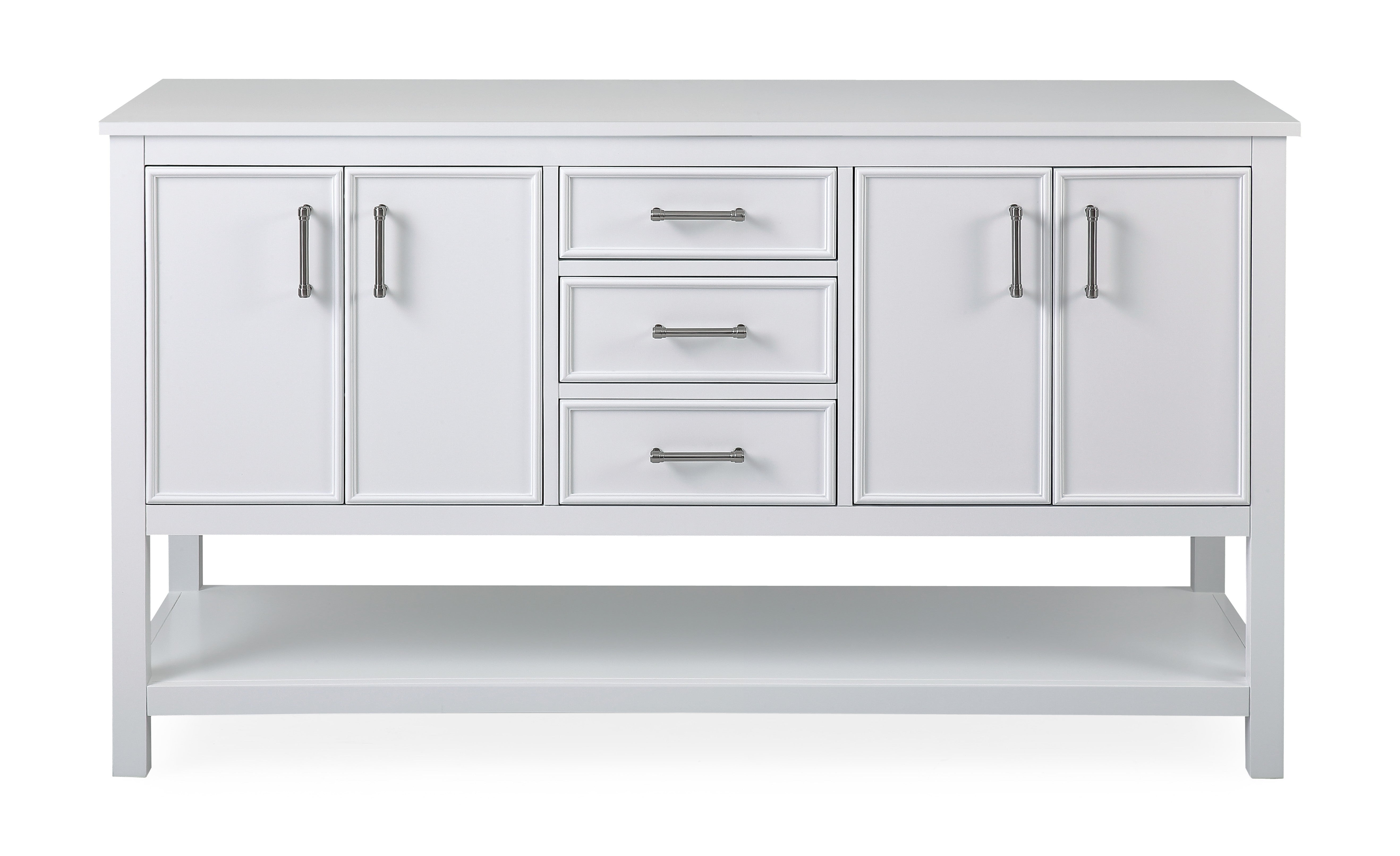 Felton Collection 60" Cabinet Base - White