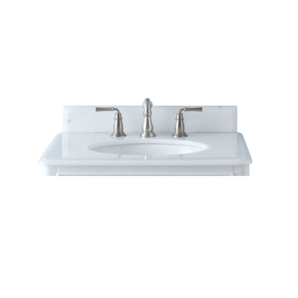 26 Inch Daleville Distressed Gray Cottage Style Small Bathroom Sink Vanity