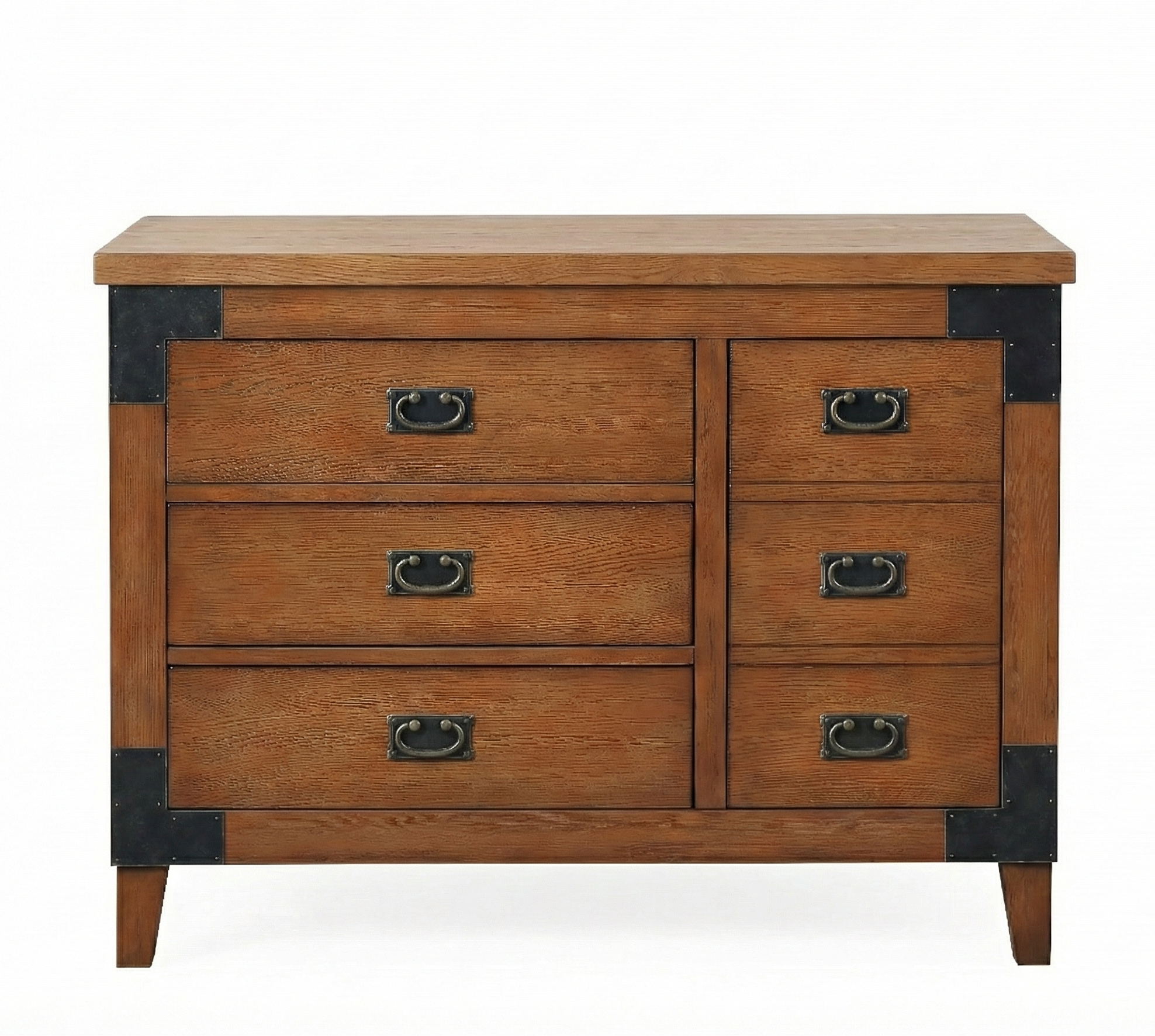 Akira Collection 42" Cabinet Base - Rustic Brown