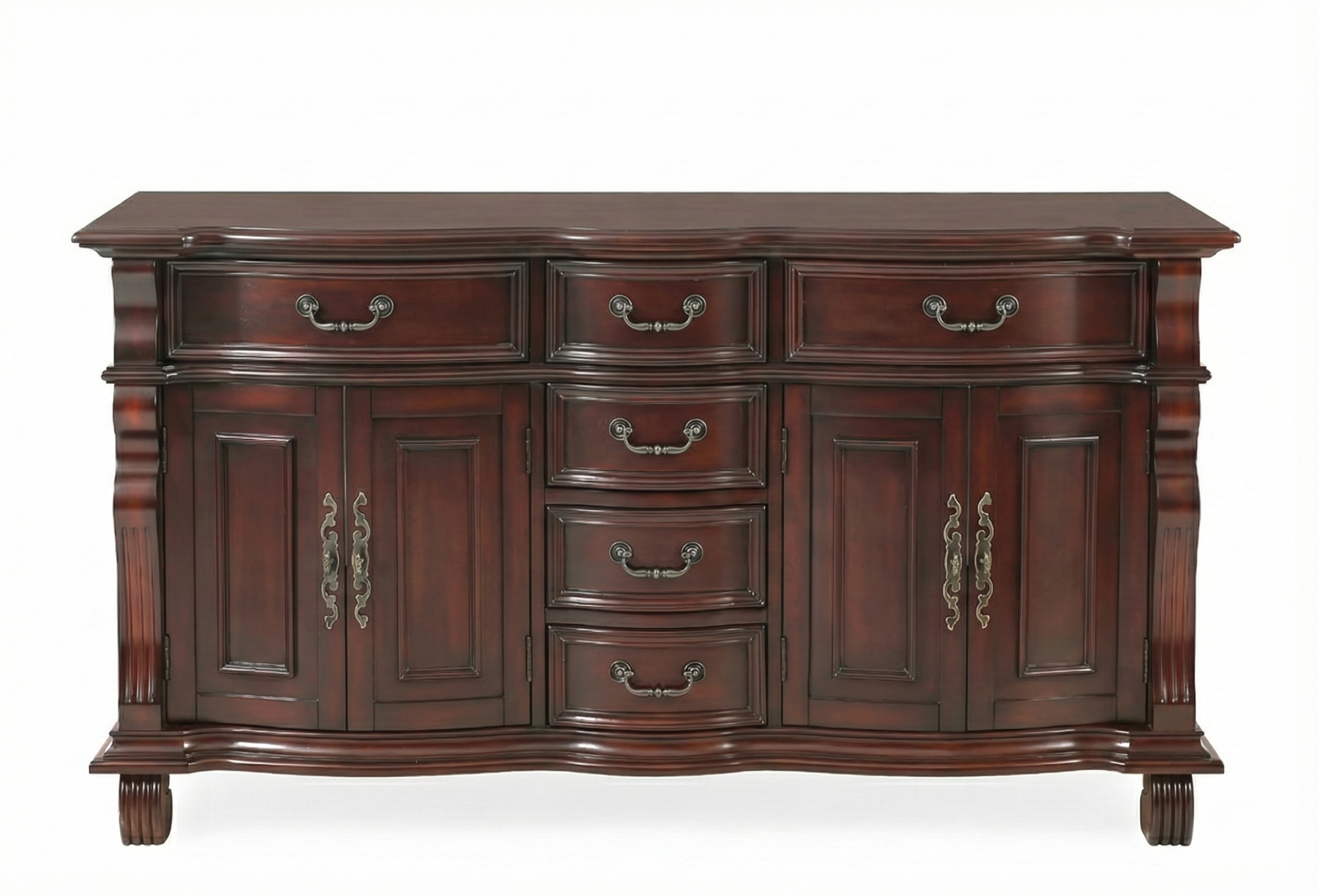 Hopkinton Collection 64" Cabinet Base - Cherry Wood