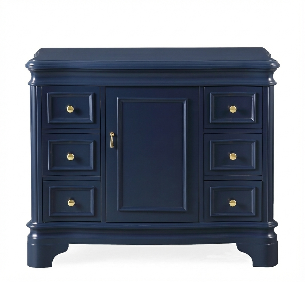 Sesto Collection 42" Cabinet Base - Navy