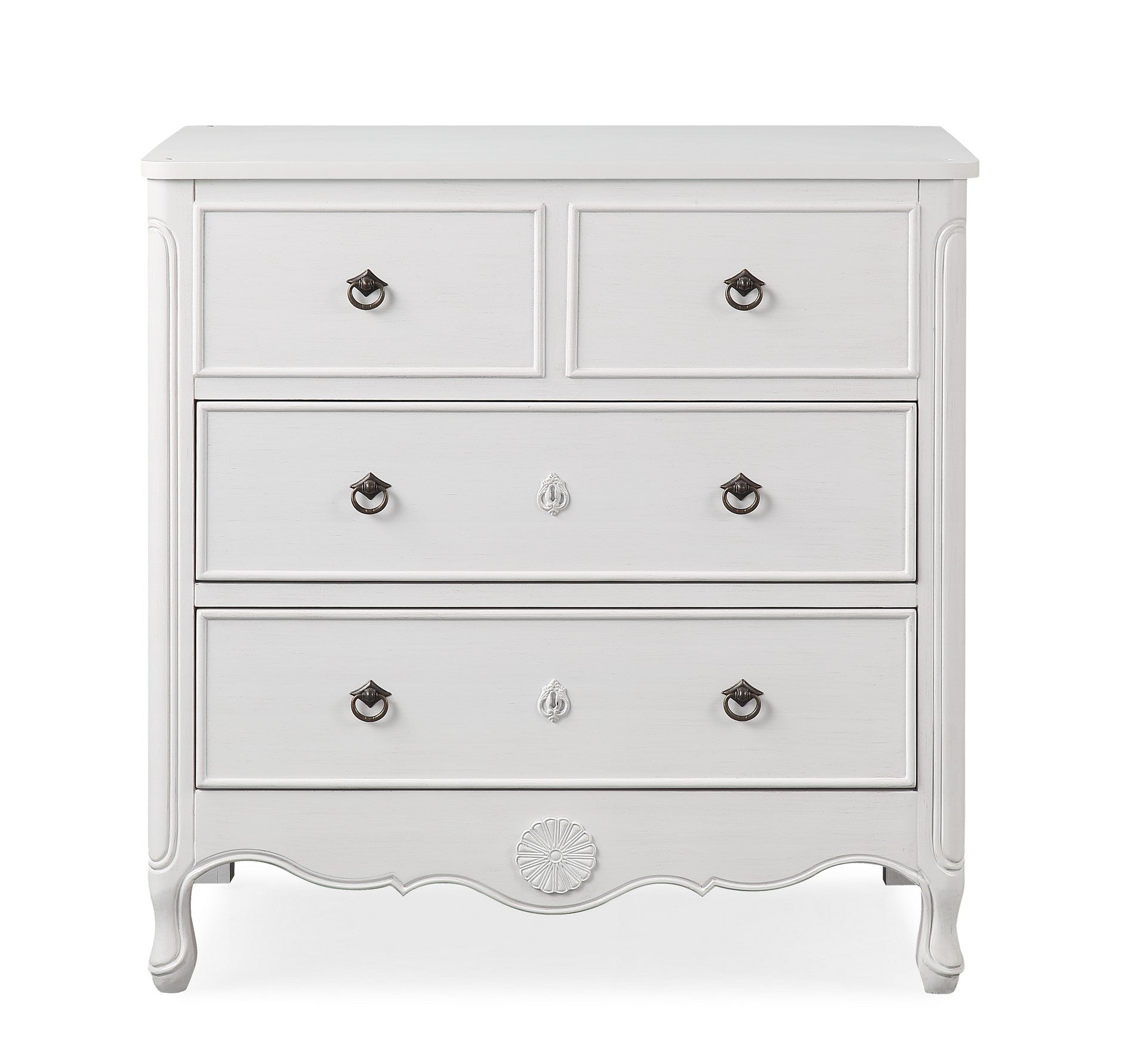 Daleville Collection 34" Cabinet Base - Antique White