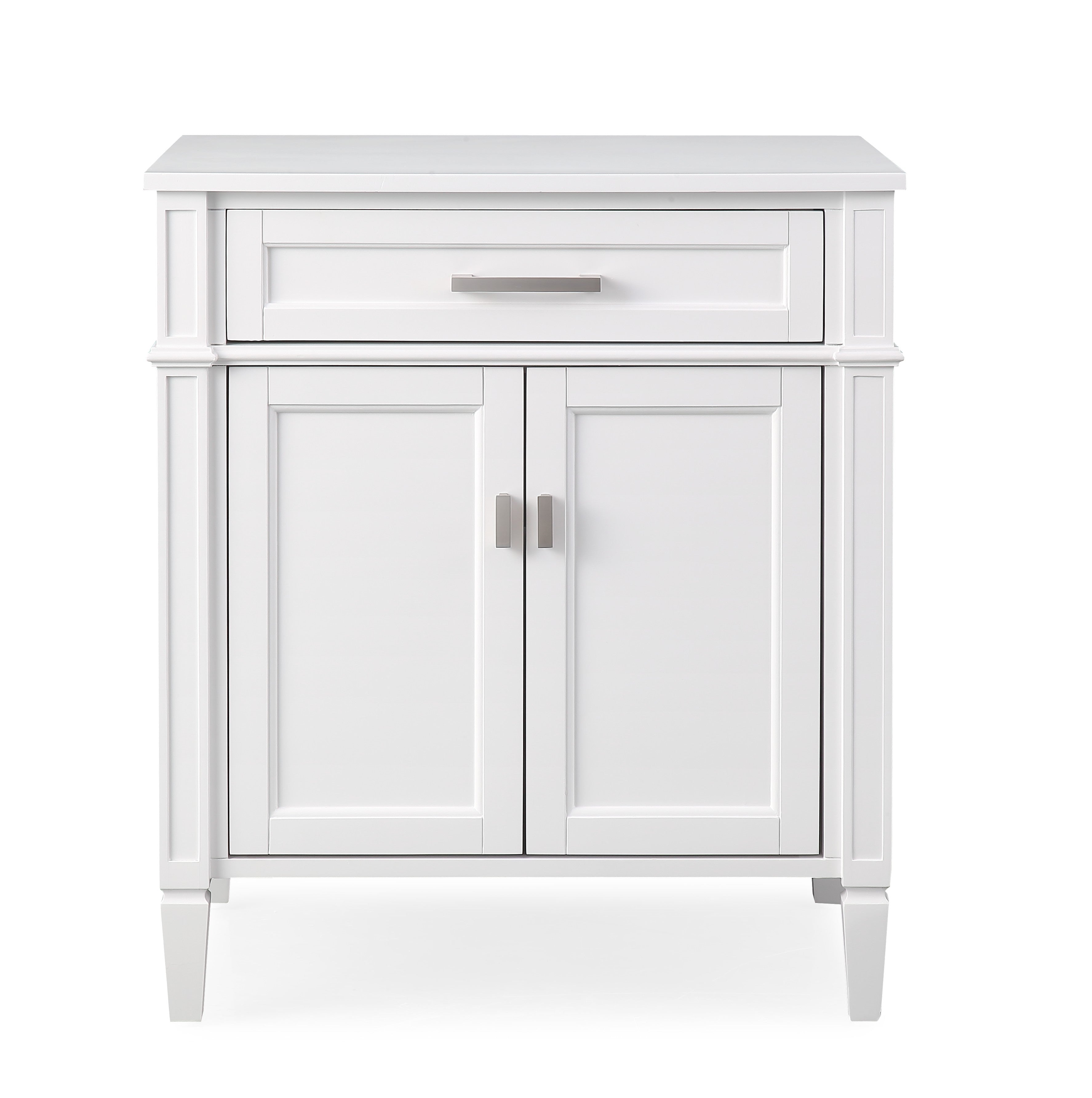 Durand Collection 30" Cabinet Base - White