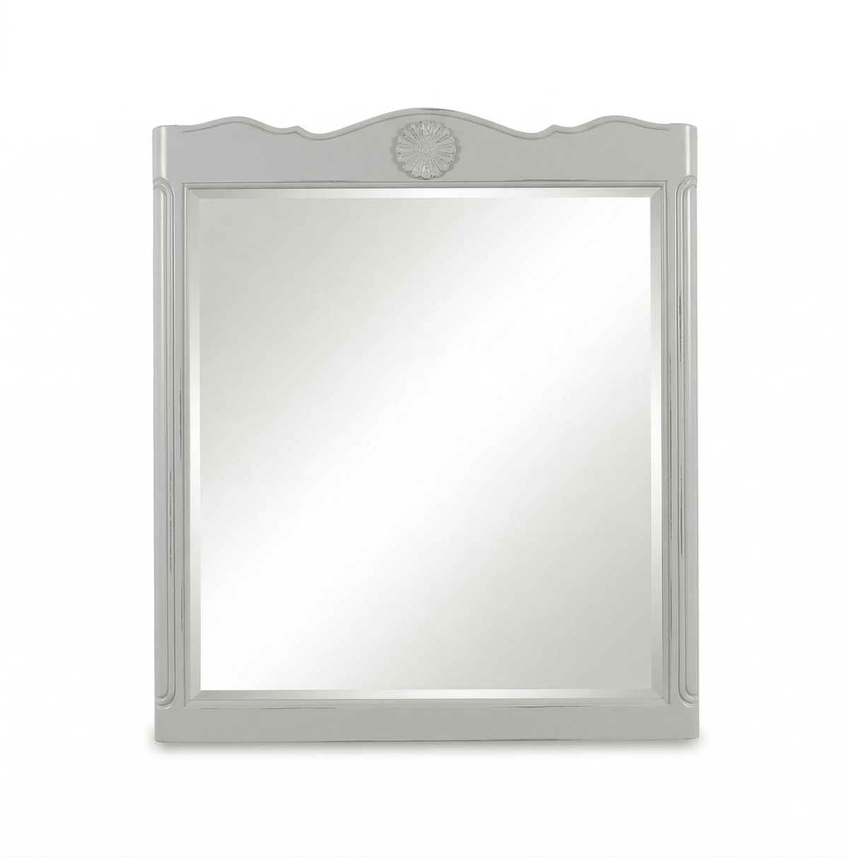 Daleville Wall Gray Hanging Mirror 31.5 x 36 ''H