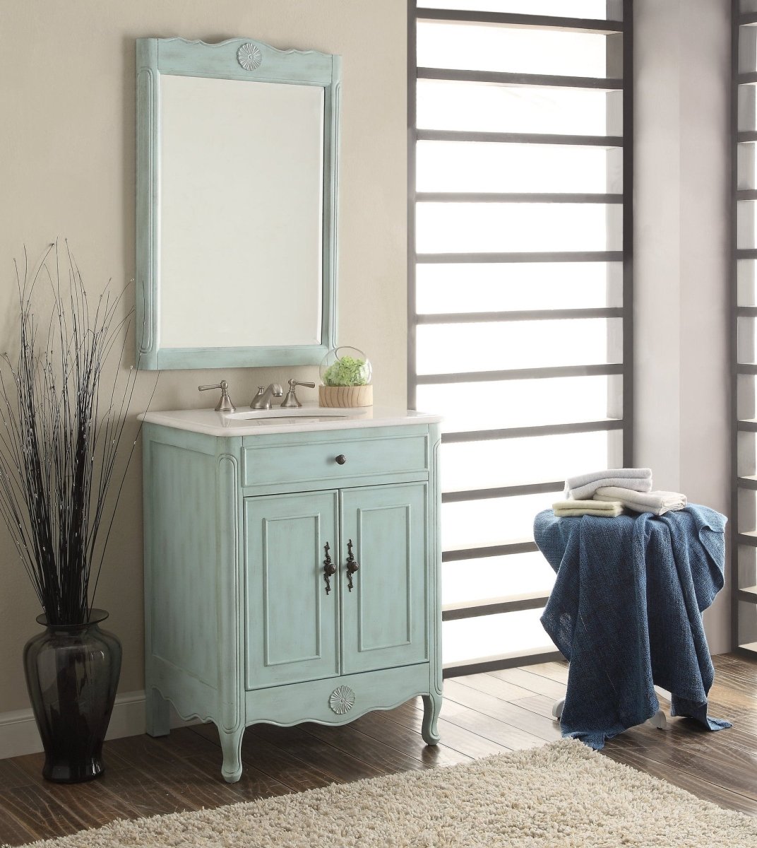 26" Benton Collection Daleville Bathroom Sink Vanity - Benton Collection Model 838LB - Bentoncollections