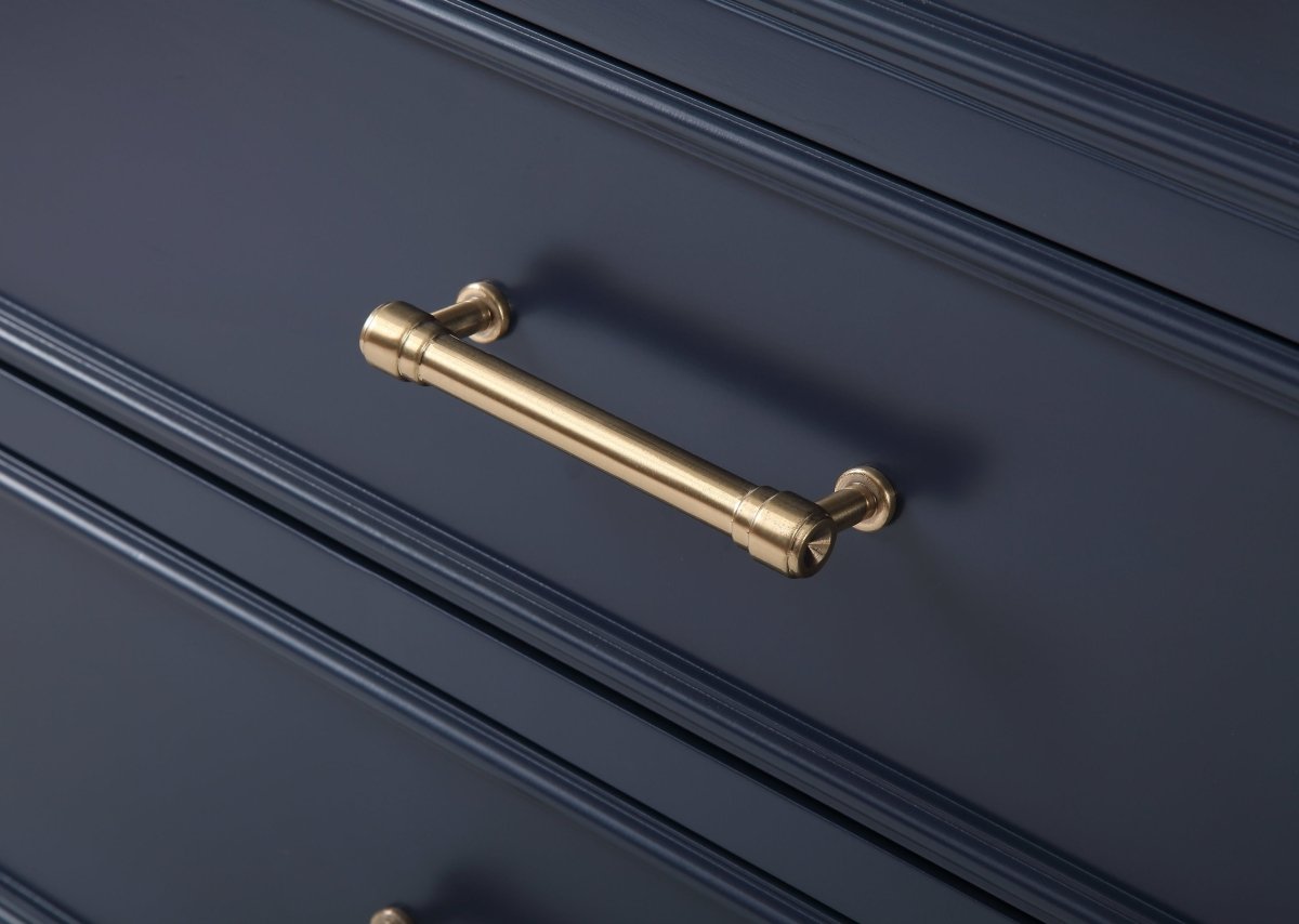 30" Felton Navy Blue Modern Single Sink Bathroom Vanity 7206-NB30 - Bentoncollections