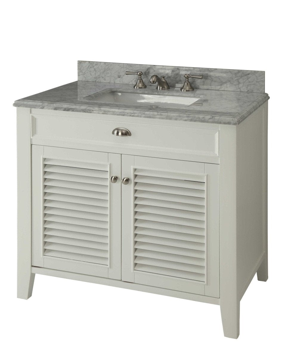 36" Kalani Double Sink Vanity - Model YR3028Q36 - Bentoncollections
