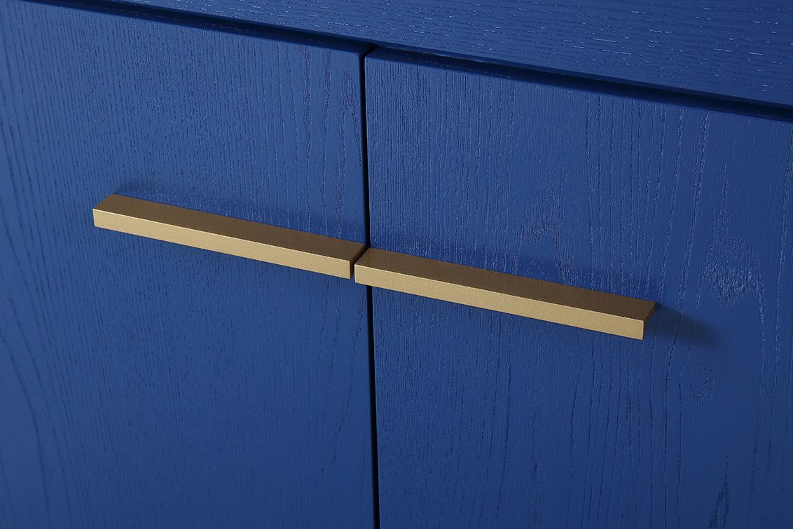 36" Tennant Brand Modern Style Blue Beatrice Vessel Sink Bathroom Vanity - TB-9936VB-36QT - Bentoncollections