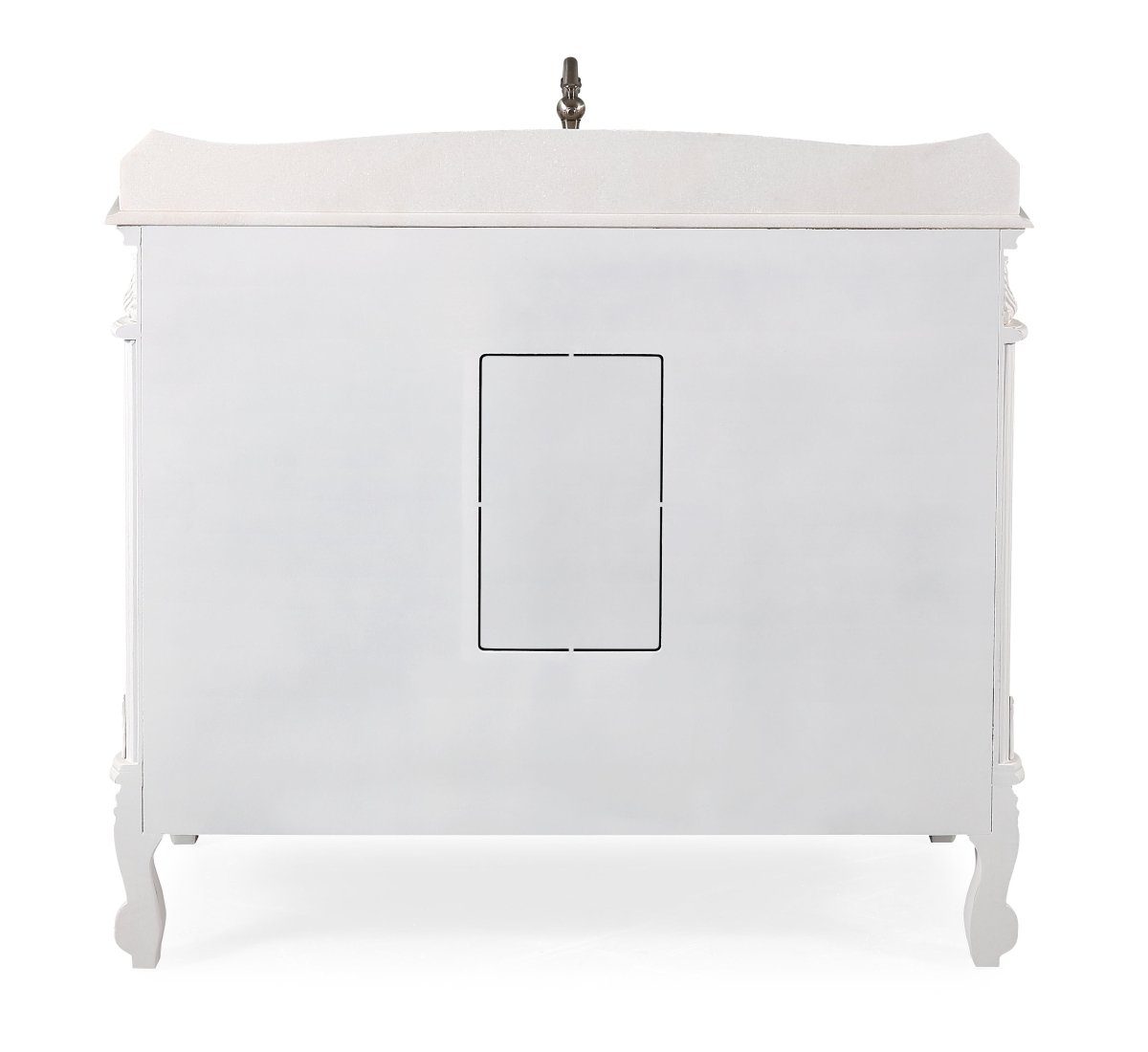 42" Antique White Traditional Style Single Sink Beckham Bathroom Vanity - SW-3882W-AW-42 - Bentoncollections