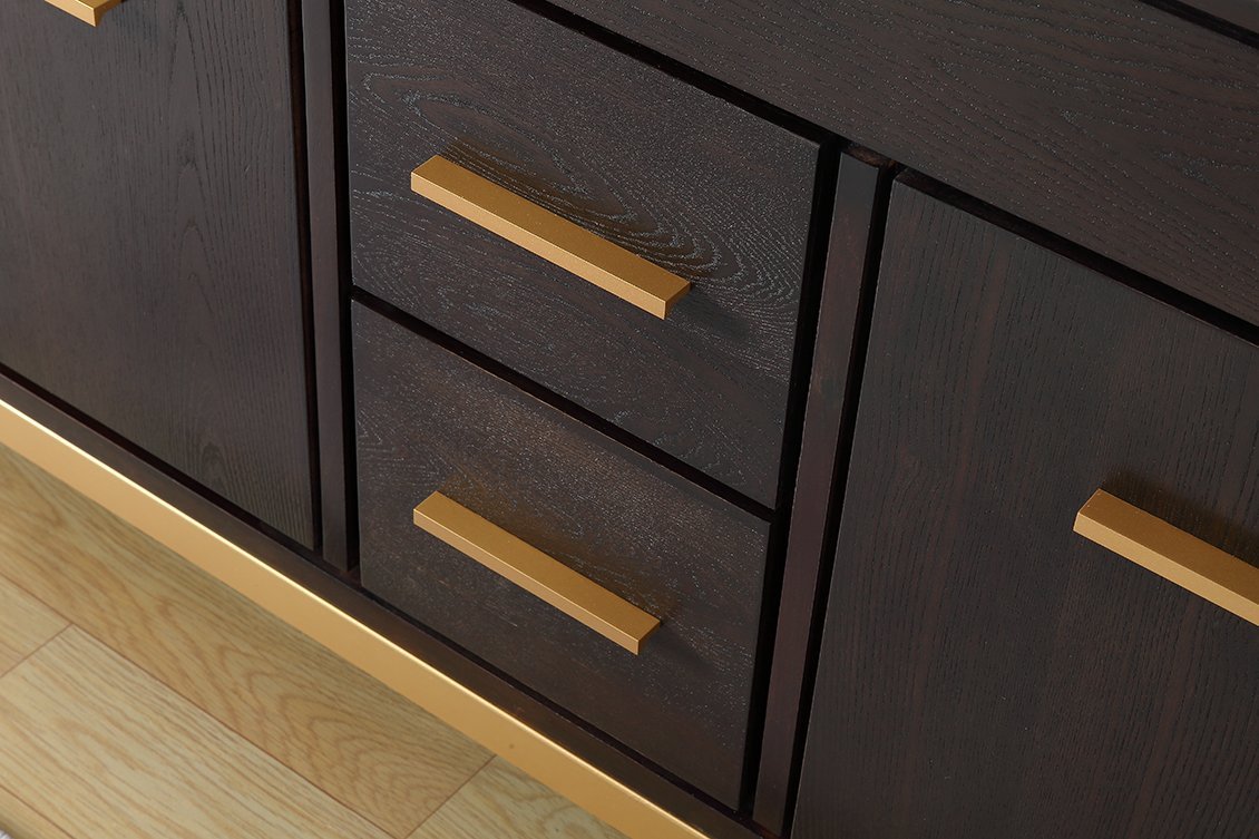 60" Tennant Brand Vessel sink Beatrice Double Sink Bathroom Vanity - TB-9960DK-60QT - Bentoncollections