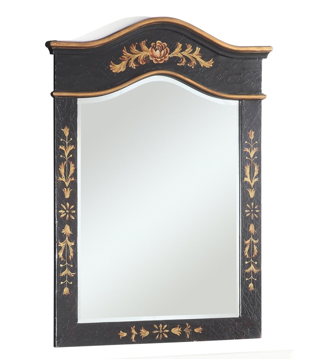 Crossfield 29-inch Wall Mirror MR090BM - Bentoncollections