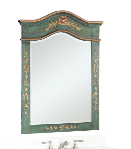 Crossfield 29-inch Wall Mirror MR090GM - Bentoncollections