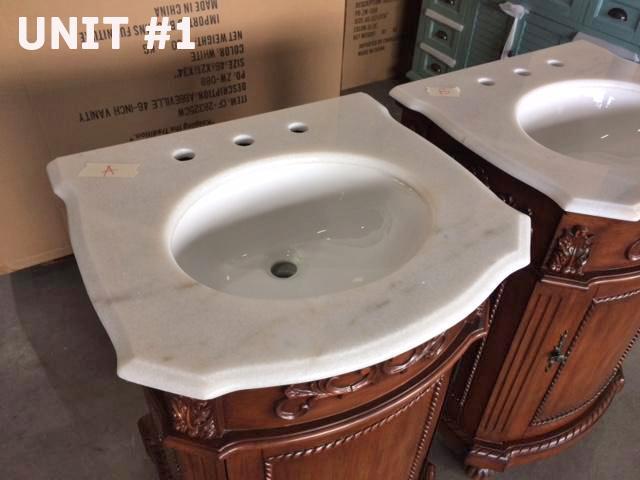 ZZZ 24" Camelot Classic Style Bathroom Sink Vanity BWV-048W - Bentoncollections