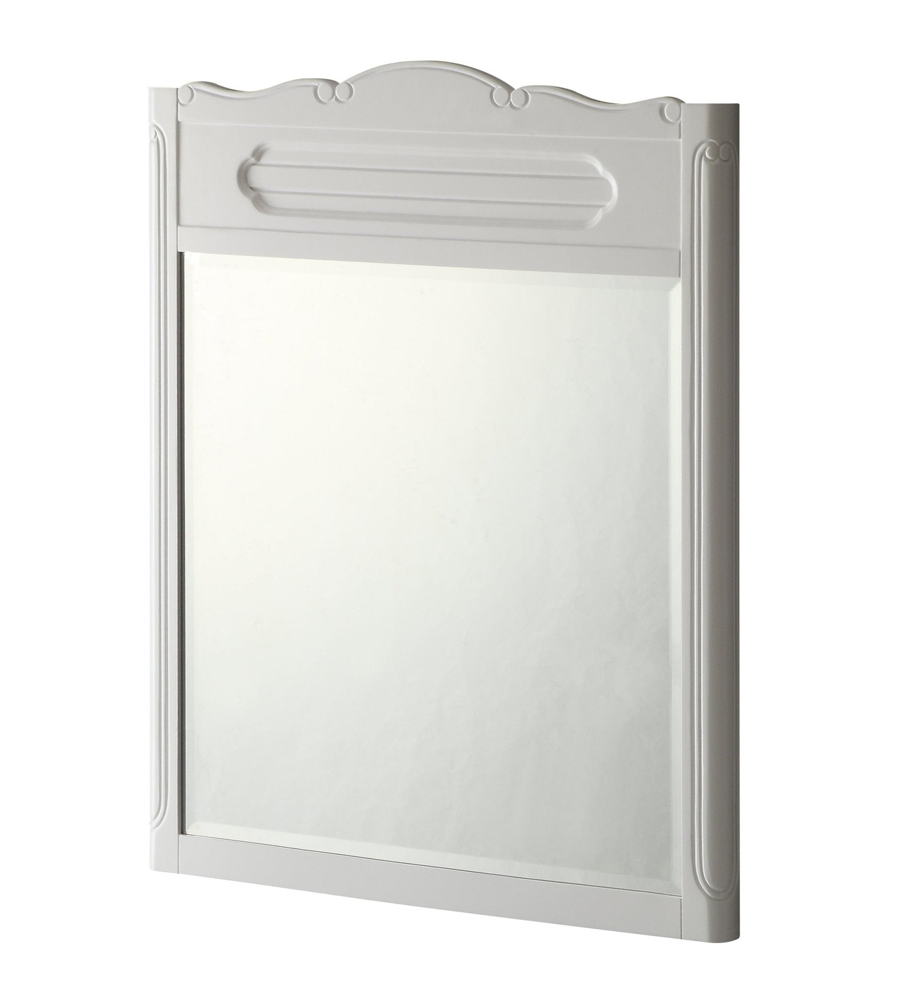 34" Knoxville White Bathroom Vanity Mirror