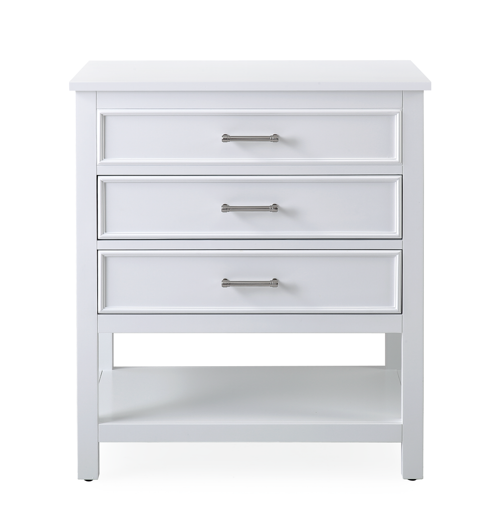 Felton Collection 30" Cabinet Base - White