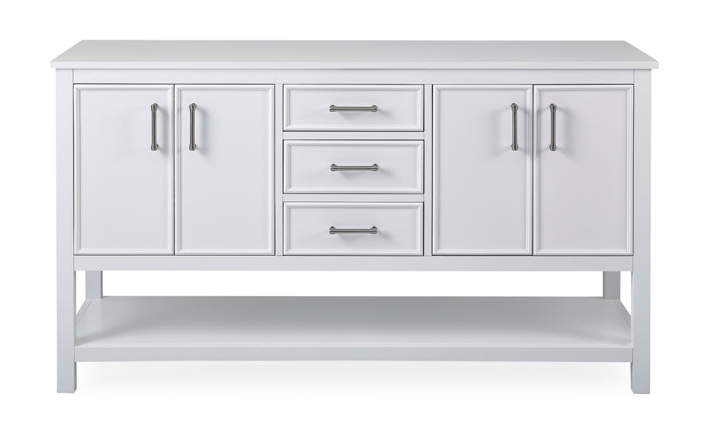 Felton Collection 60" Cabinet Base - White