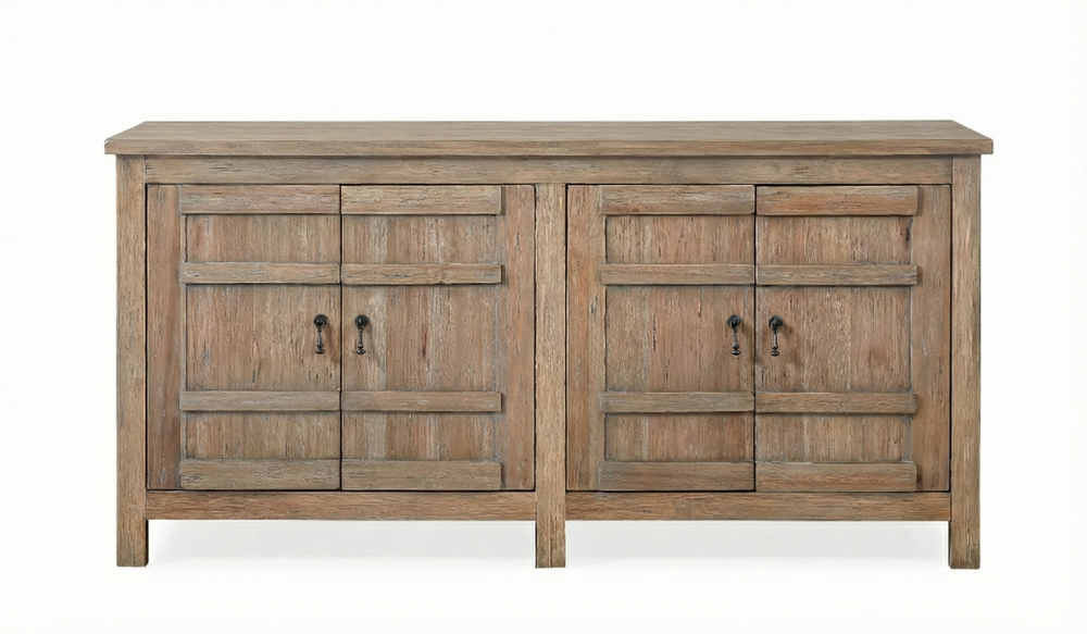 Lindor Collection 72" Cabinet Base - Natural Wood