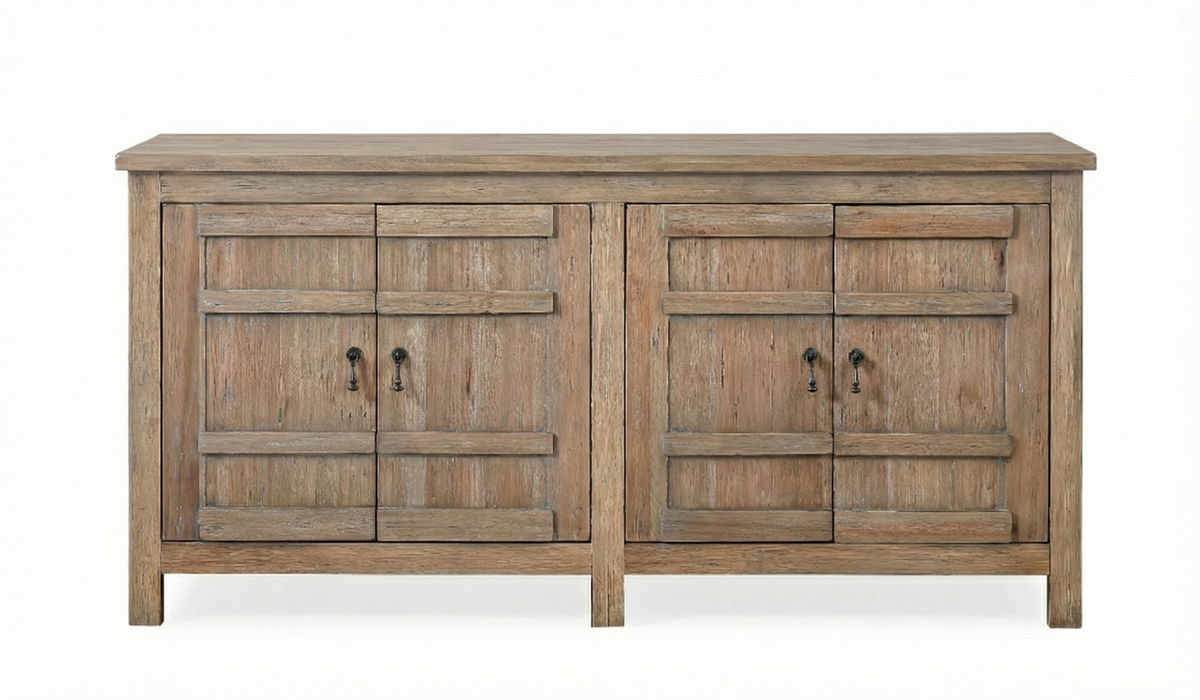 Lindor Collection 72" Cabinet Base - Natural Wood