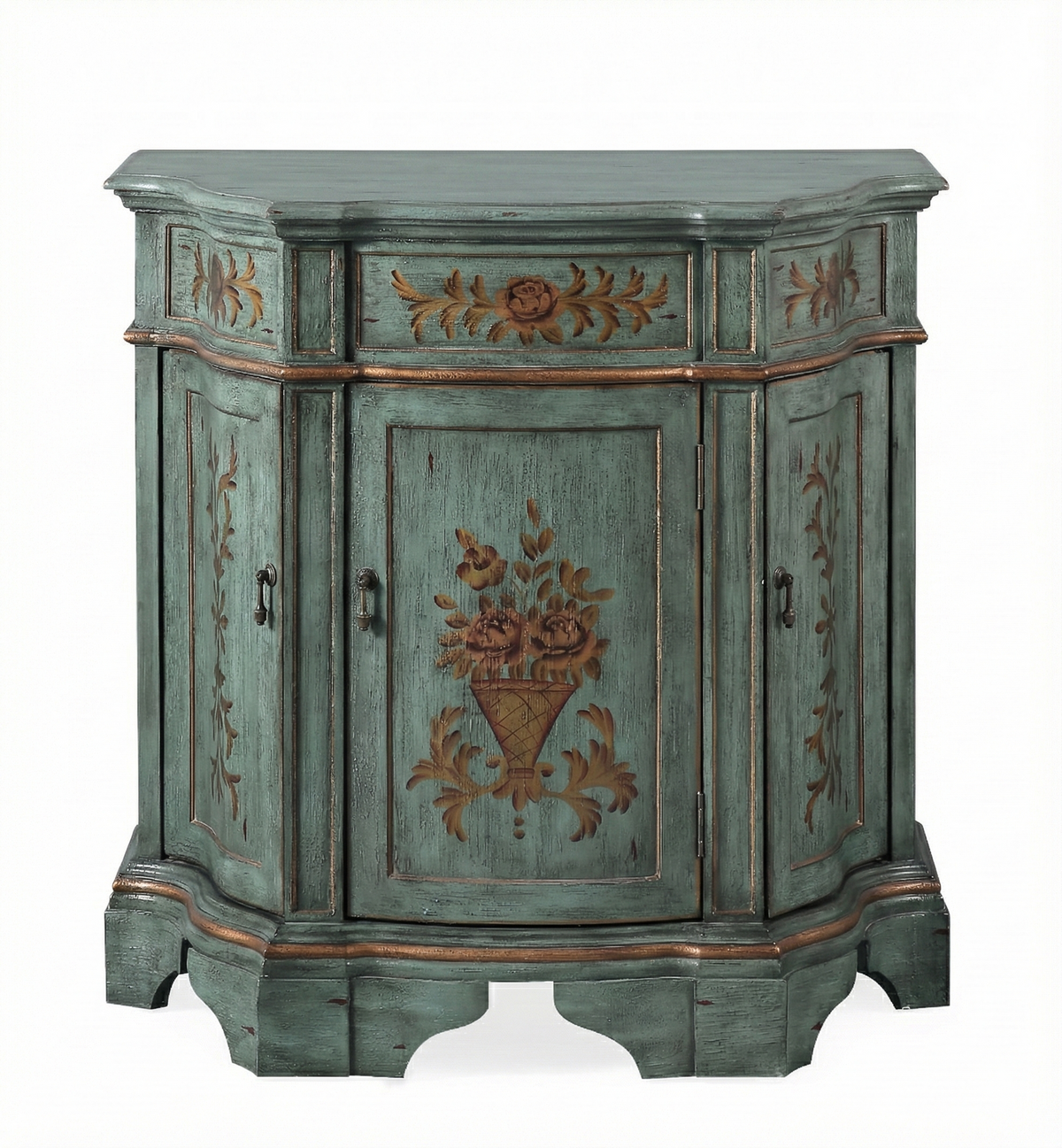 35 Inch Crossfield Cabinet Base - Green