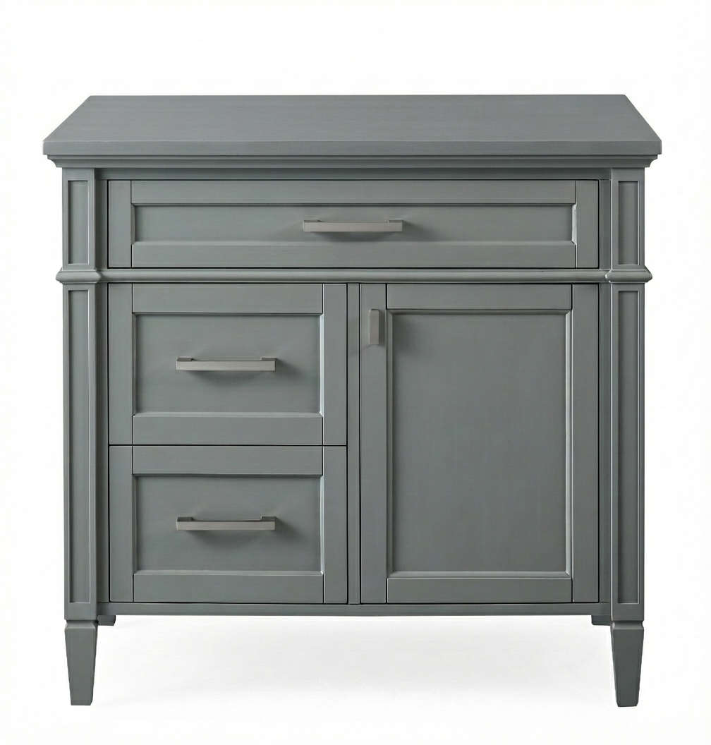 Durand Collection 36" Cabinet Base - Gray