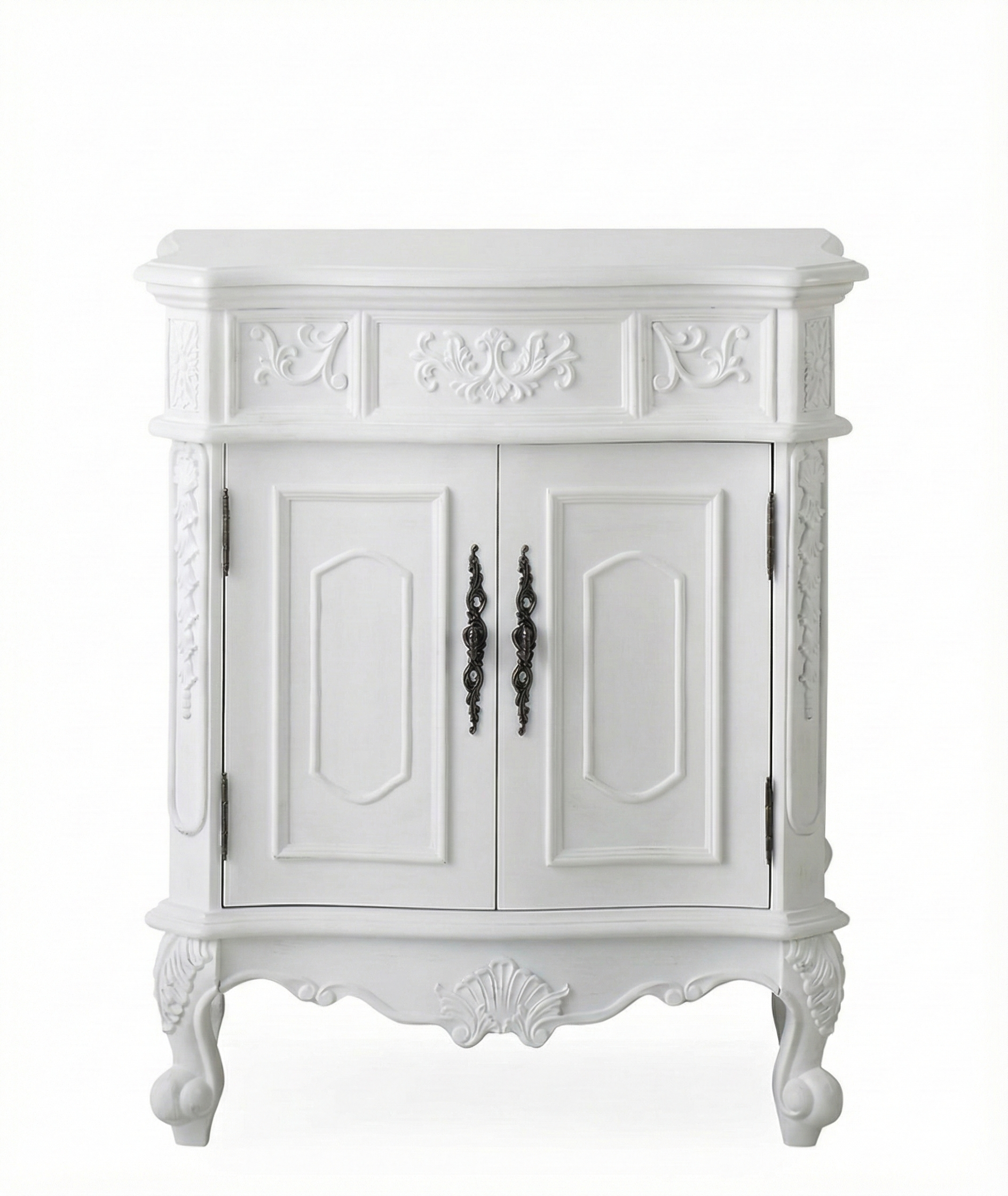 30 Inch Brown Traditional Style Cabinet Base