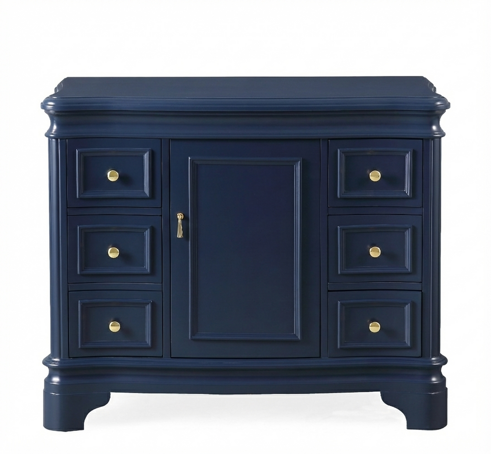 Sesto Collection 42" Cabinet Base - Navy