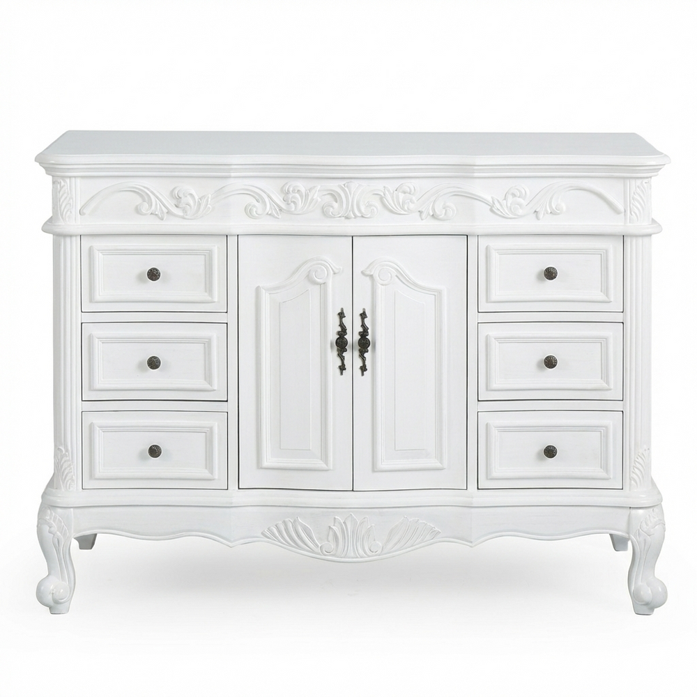 Beckham Collection 42" Cabinet Base - Antique White