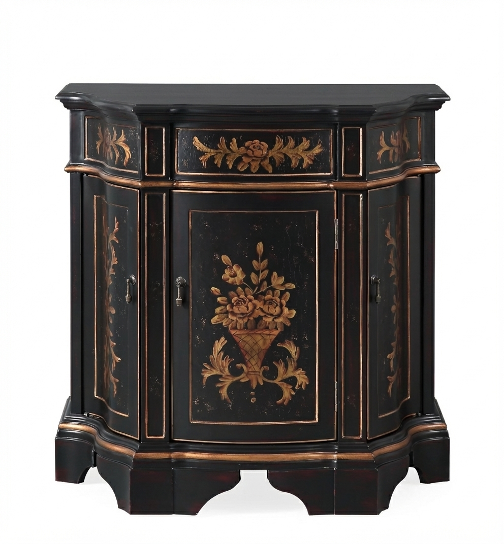 35 Inch Crossfield Cabinet Base - Black