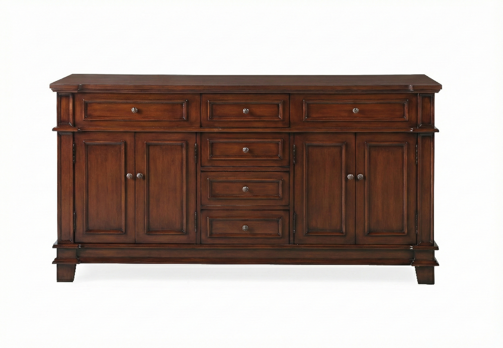 Sanford Cabinet Base - Medium Brown