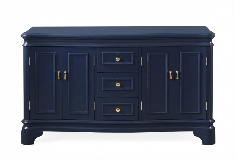 Sesto Collection 60" Cabinet Base - Navy