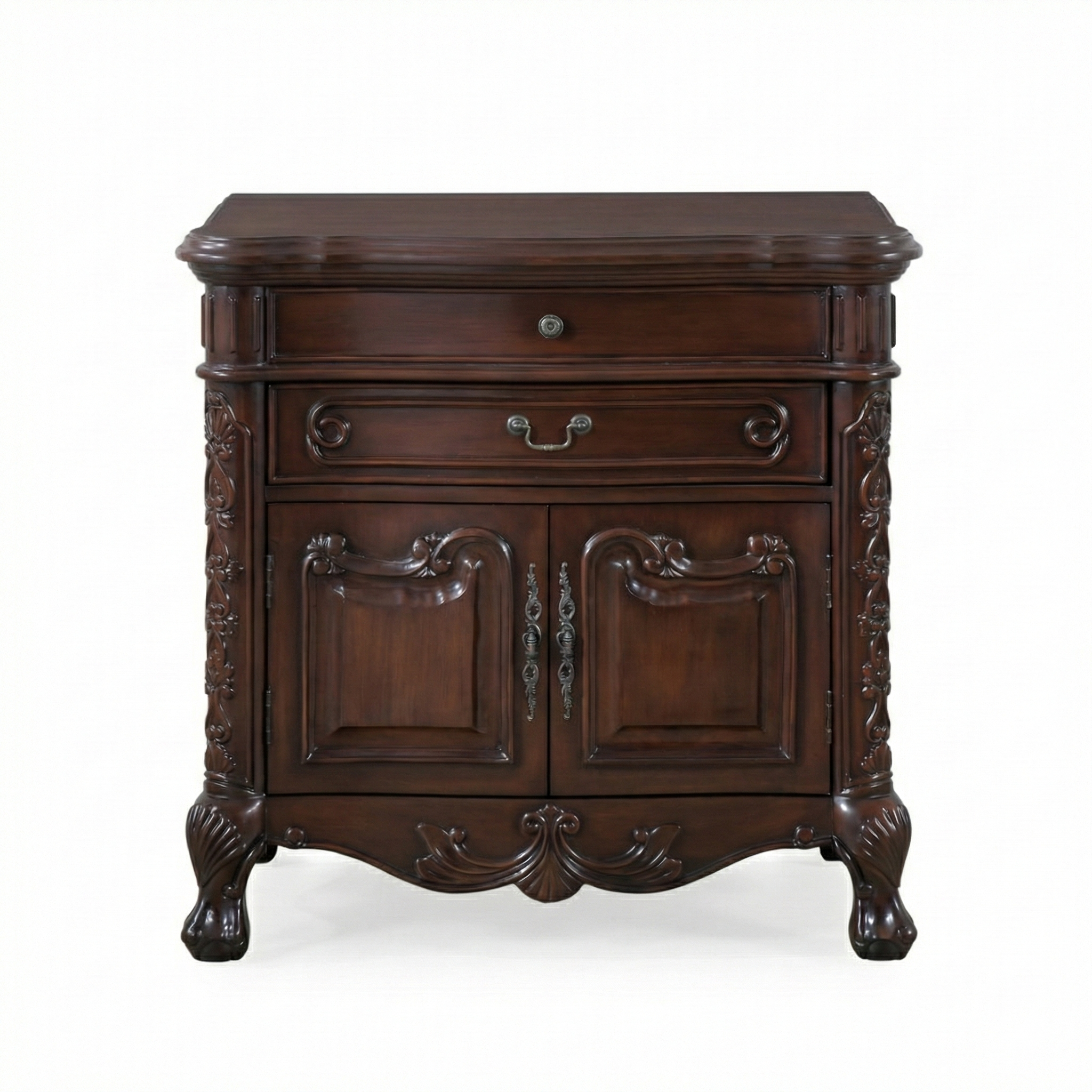 Madison Collection 36" Cabinet Base - Medium Mahogany