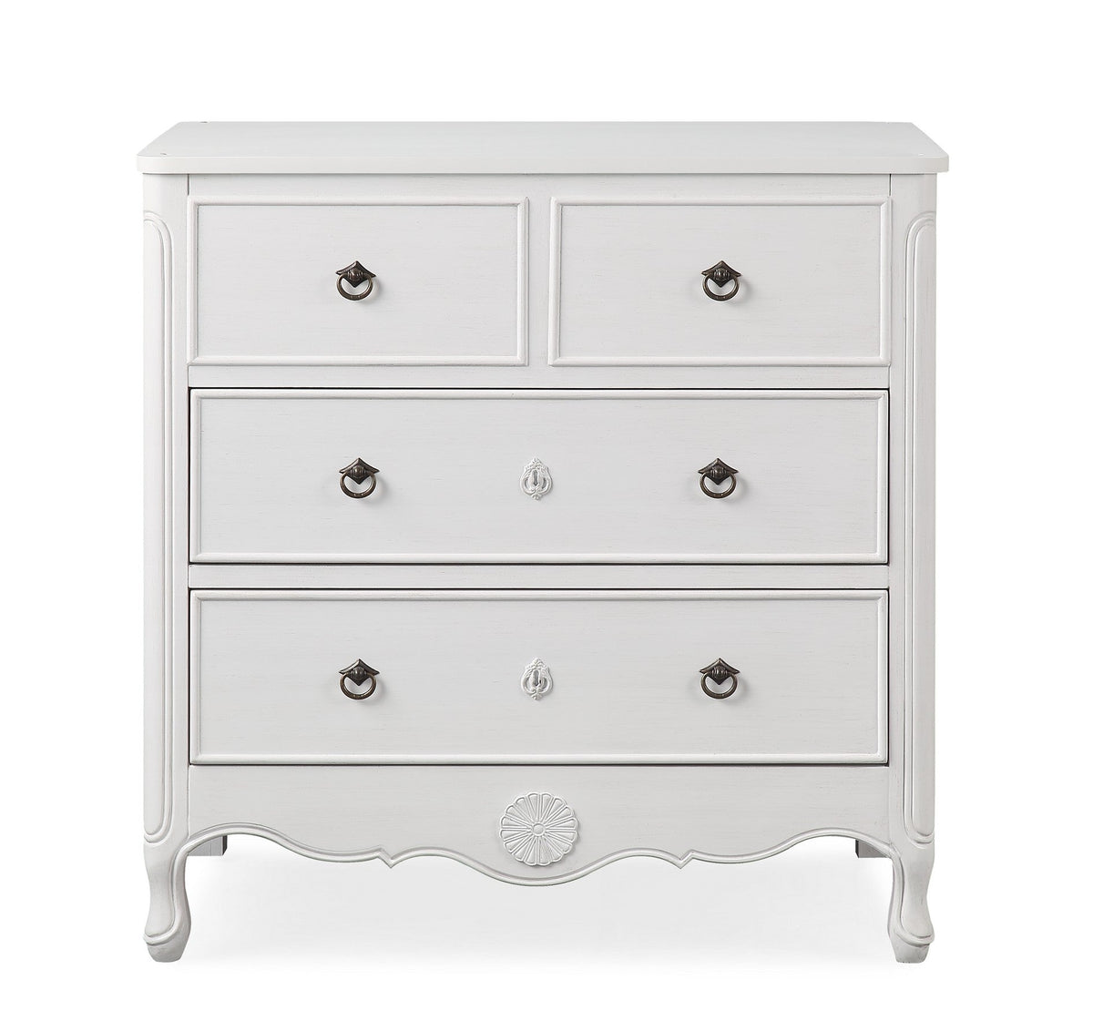 Daleville Collection 34" Cabinet Base - Antique White