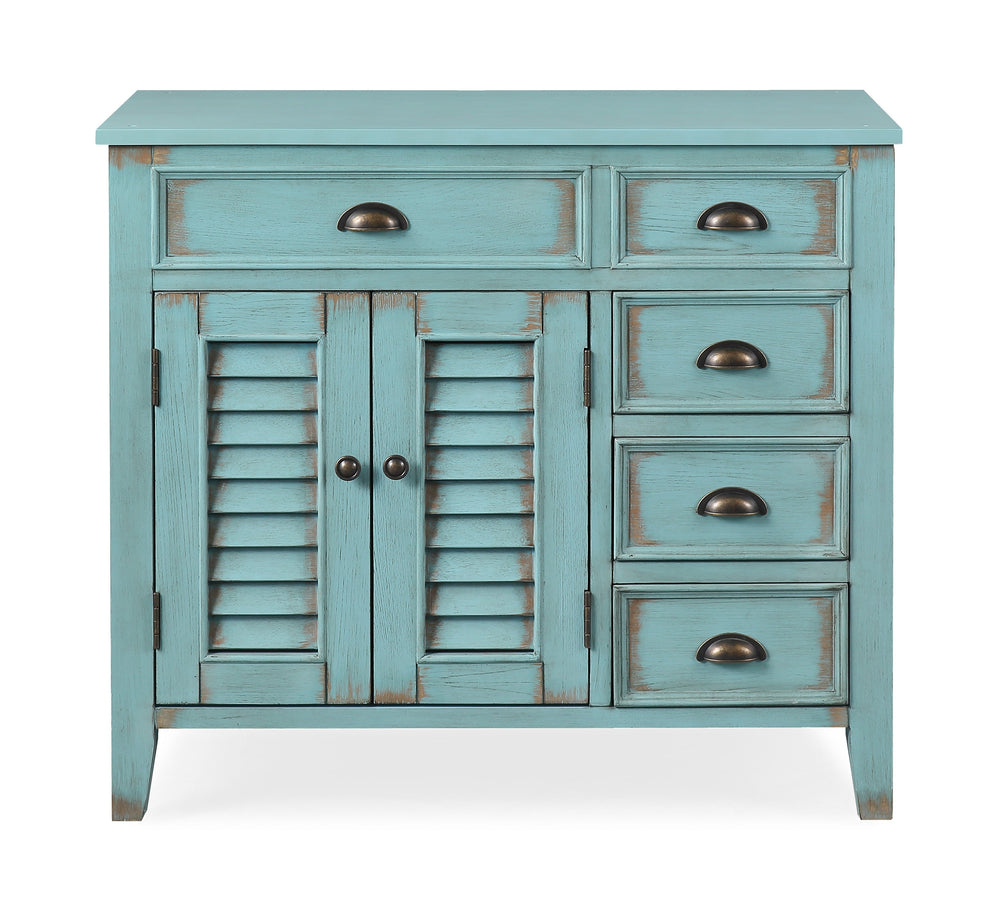 Farmhouse Abbeville Collection 42" Cabinet Base - Distressed Light