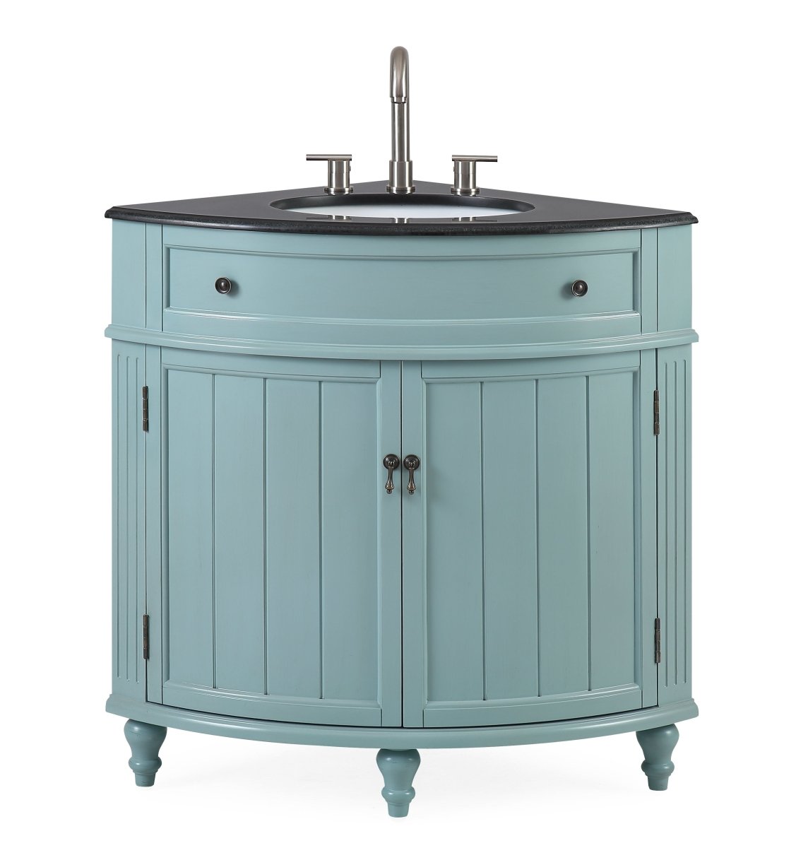 24" Benton Collection Triadsville Corner Bathroom Vanity - Model # GD-47544BU - Bentoncollections