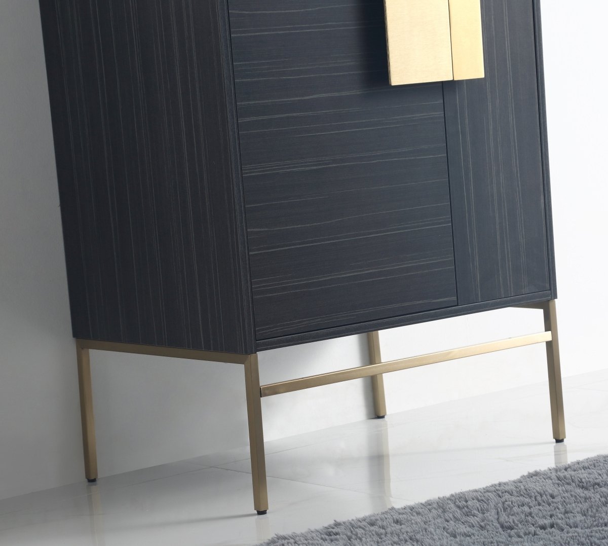 24" Tennant Brand Kuro Minimalistic Dawn Gray Bathroom Vanity - CL-102DG-24ZI - Bentoncollections