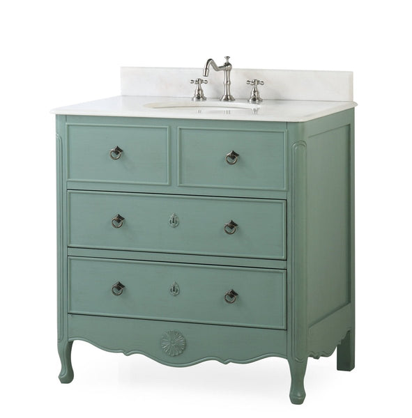34" Daleville Bathroom Sink Vanity - Benton Collection HF-081Y - Bentoncollections