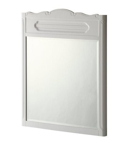 34" Knoxville White Bathroom Vanity Mirror MR-1522W - Bentoncollections