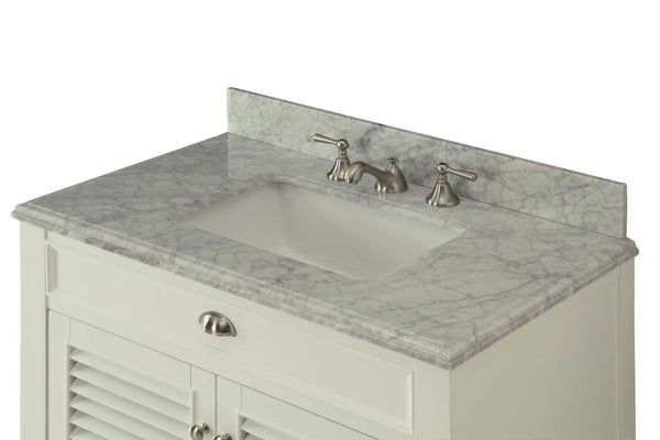 36" Kalani Double Sink Vanity - Model YR3028Q36 - Bentoncollections