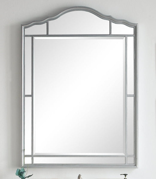 36" Mirrored Reflection Ashley Vanity & Mirror Set # BWV-025-36/FWM-015/3040 - Bentoncollections