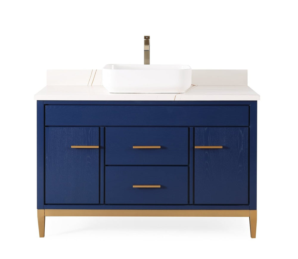 48" Modern Style Beatrice Vessel Sink Bathroom Vanity