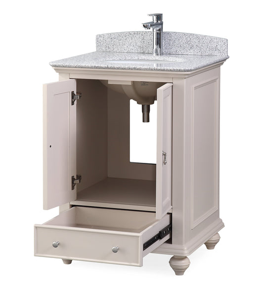 25" Tennant Brand Gillian Powder Room Taupe Bathroom Vanity 9805TP