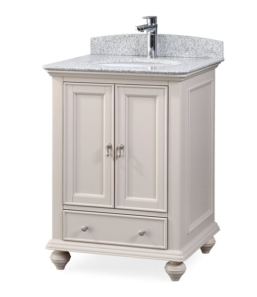 25" Tennant Brand Gillian Powder Room Taupe Bathroom Vanity 9805TP