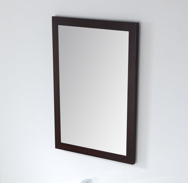 Adagio Espresso/Wenge 22-inch Wall Mirror MIR-409WE24 - Bentoncollections